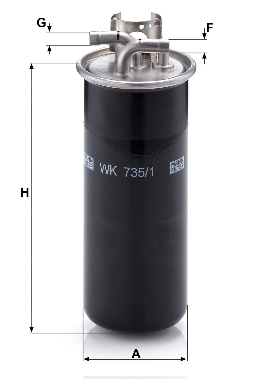 Mann WK 735/1 Fuel Filter WK7351