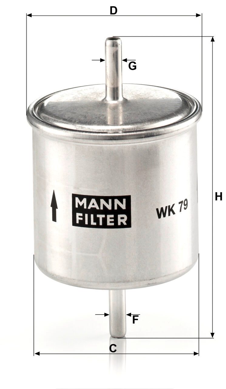 Mann WK 79 Fuel Filter WK79