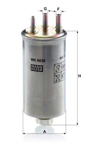 Mann WK 8039 Fuel Filter WK8039