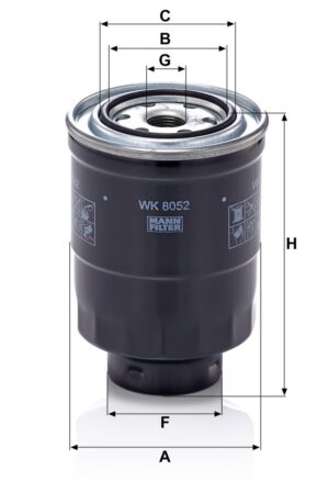 Mann WK 8052 Z Fuel Filter WK8052Z