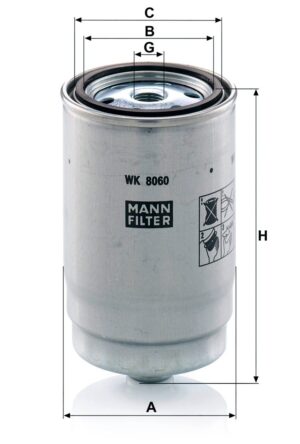 Mann WK 8060 Z Fuel Filter WK8060Z