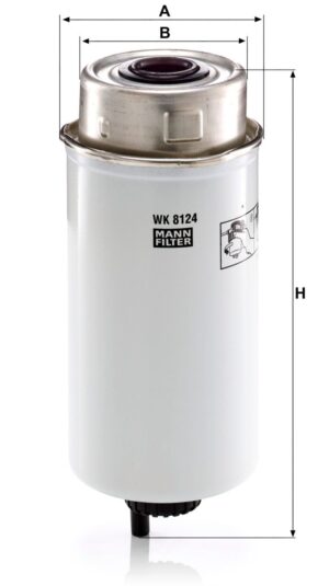 Mann WK 8124 Fuel Filter WK8124