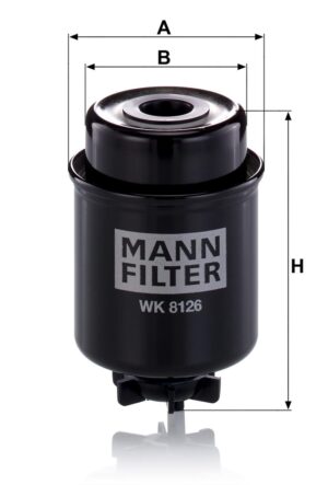 Mann WK 8126 Fuel Filter WK8126
