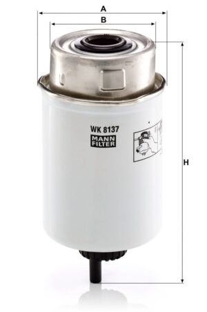 Mann WK 8137 Fuel Filter WK8137