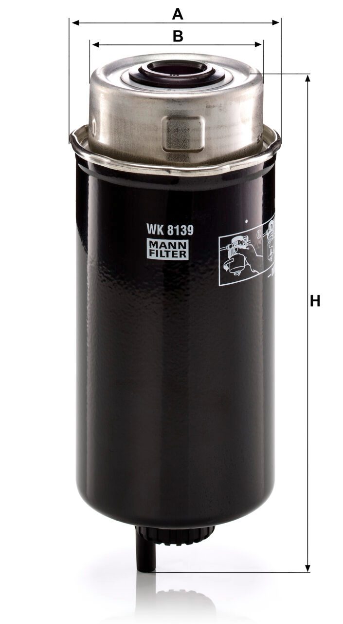 Mann WK 8139 Fuel Filter WK8139