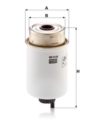 Mann WK 8140 Fuel Filter WK8140