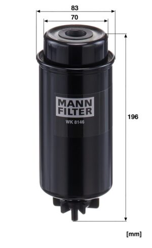Mann WK 8146 Fuel Filter WK8146