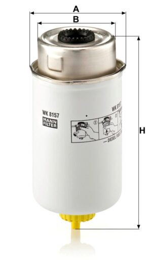 Mann WK 8157 Fuel Filter WK8157