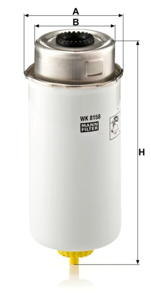 Mann WK 8158 Fuel Filter WK8158