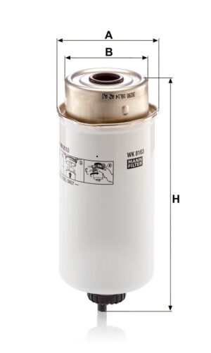 Mann WK 8163 Fuel Filter WK8163