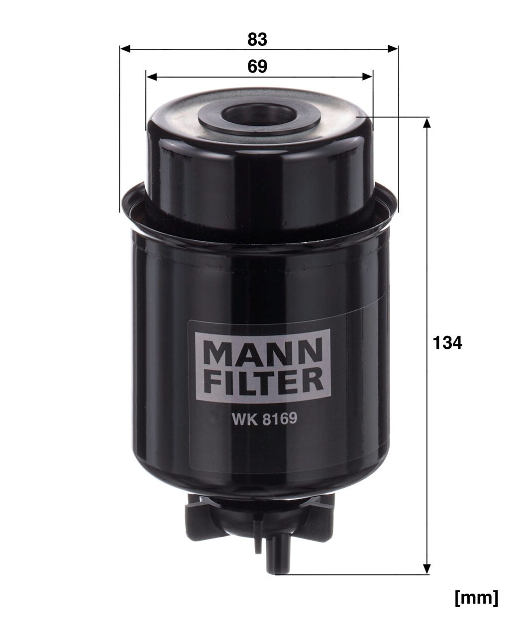 Mann WK 8169 Fuel Filter WK8169