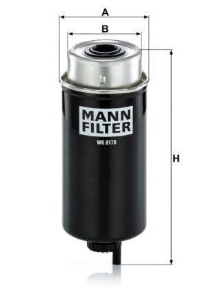 Mann WK 8170 Fuel Filter WK8170