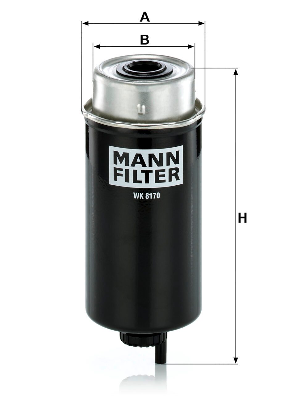 Mann WK 8170 Fuel Filter WK8170