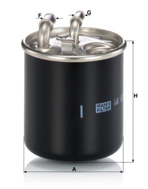 Mann WK 820/2 X Fuel Filter WK8202X