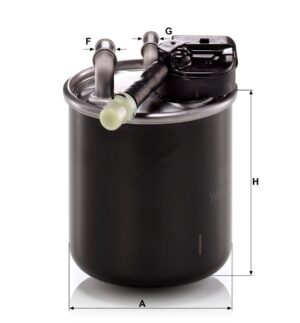 Mann WK 820/17 Fuel Filter WK82017