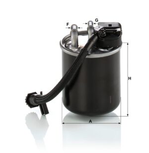 Mann WK 820/23 Fuel Filter WK82023