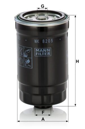 Mann WK 8205 Fuel Filter WK8205