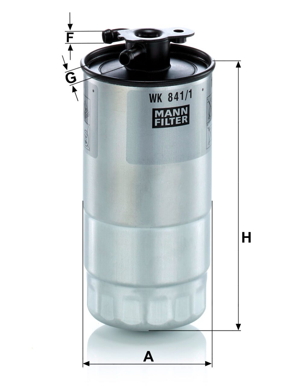 Mann WK 841/1 Fuel Filter WK8411
