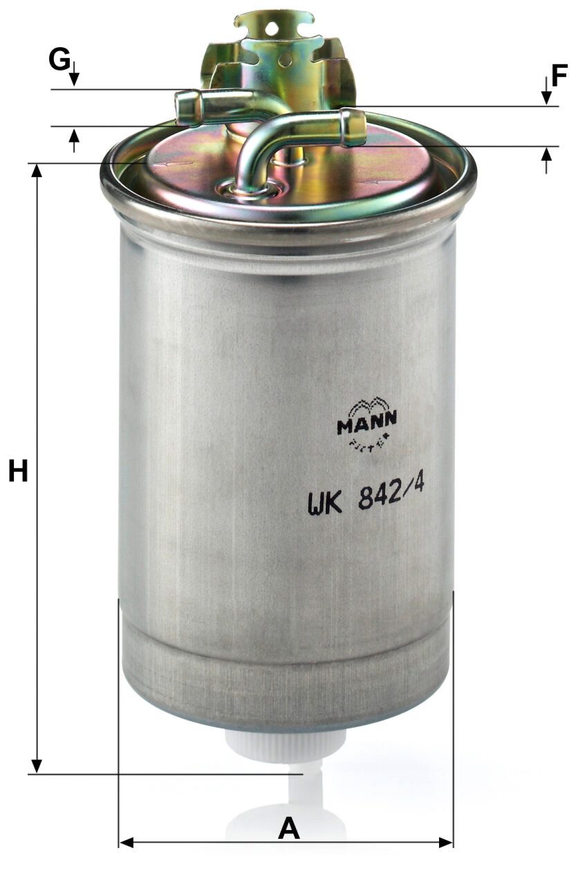 Mann WK 842/4 Fuel Filter WK8424