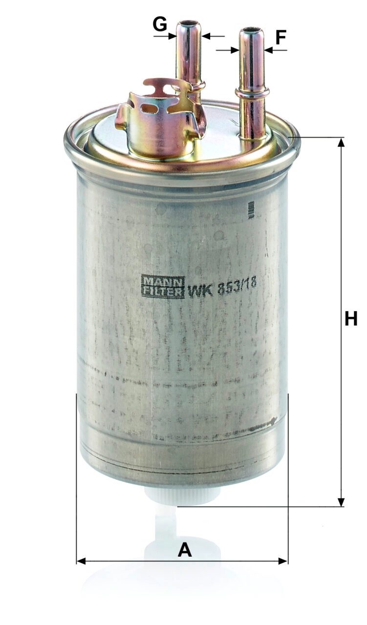 Mann WK 853/18 Fuel Filter WK85318