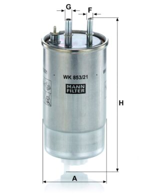 Mann WK 853/21 Fuel Filter WK85321