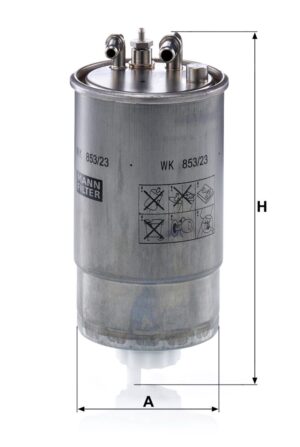 Mann WK 853/23 Fuel Filter WK85323