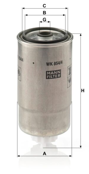 Mann WK 854/4 Fuel Filter WK8544