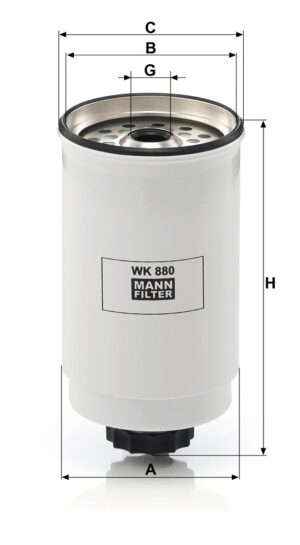 Mann WK 880 Fuel Filter WK880