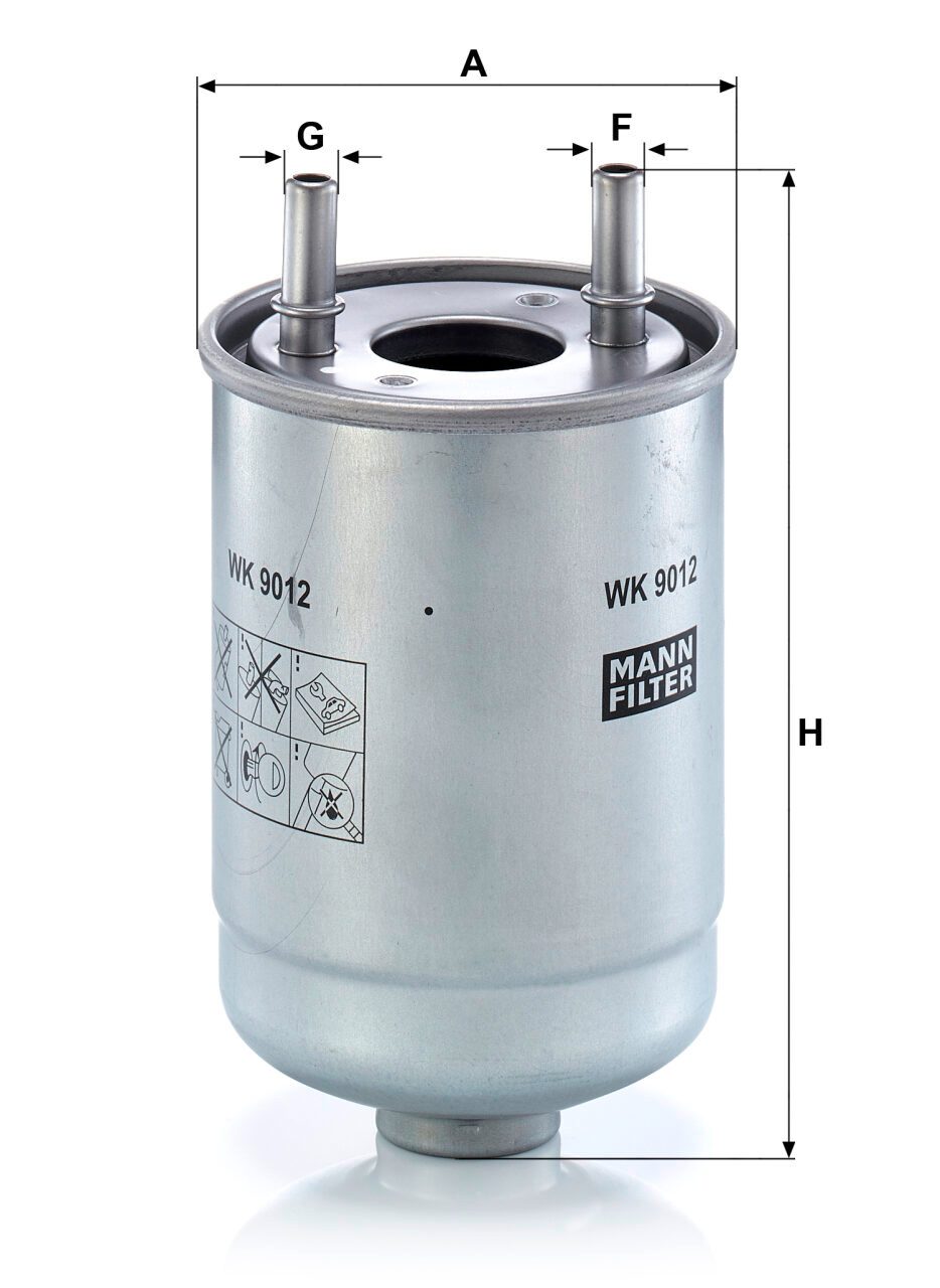 Mann WK 9012 X Fuel Filter WK9012X