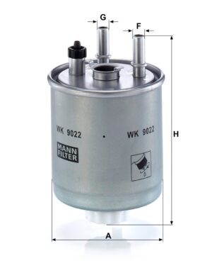 Mann WK 9022 Fuel Filter WK9022