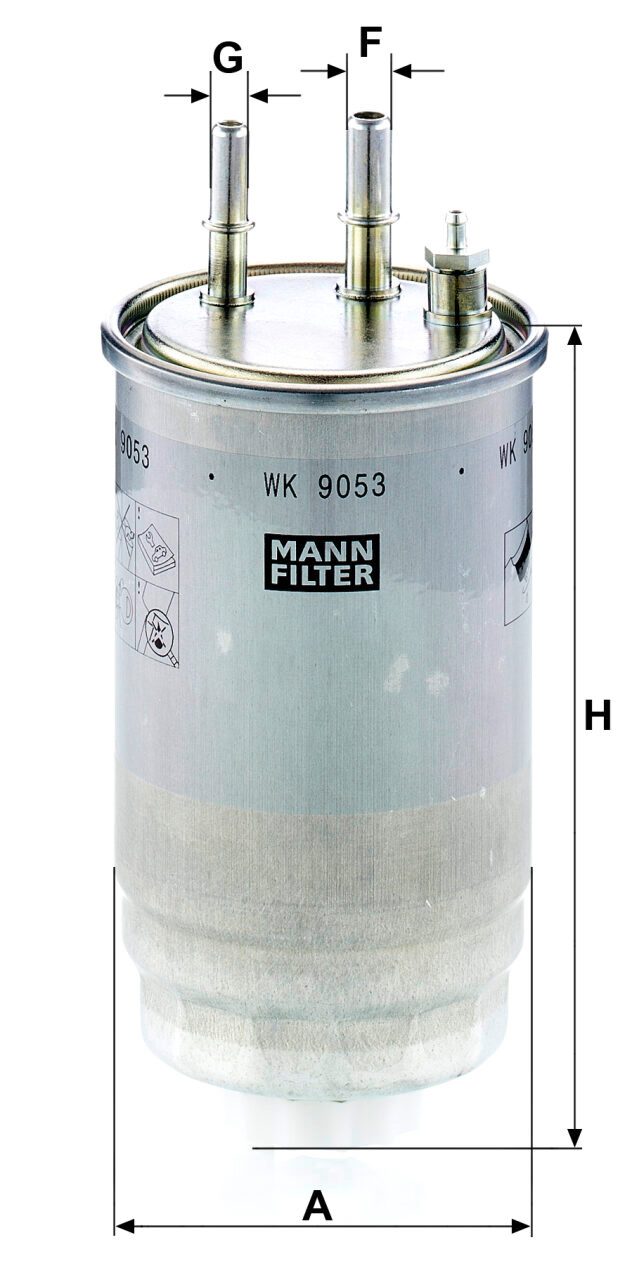 Mann WK 9053 Z Fuel Filter WK9053Z