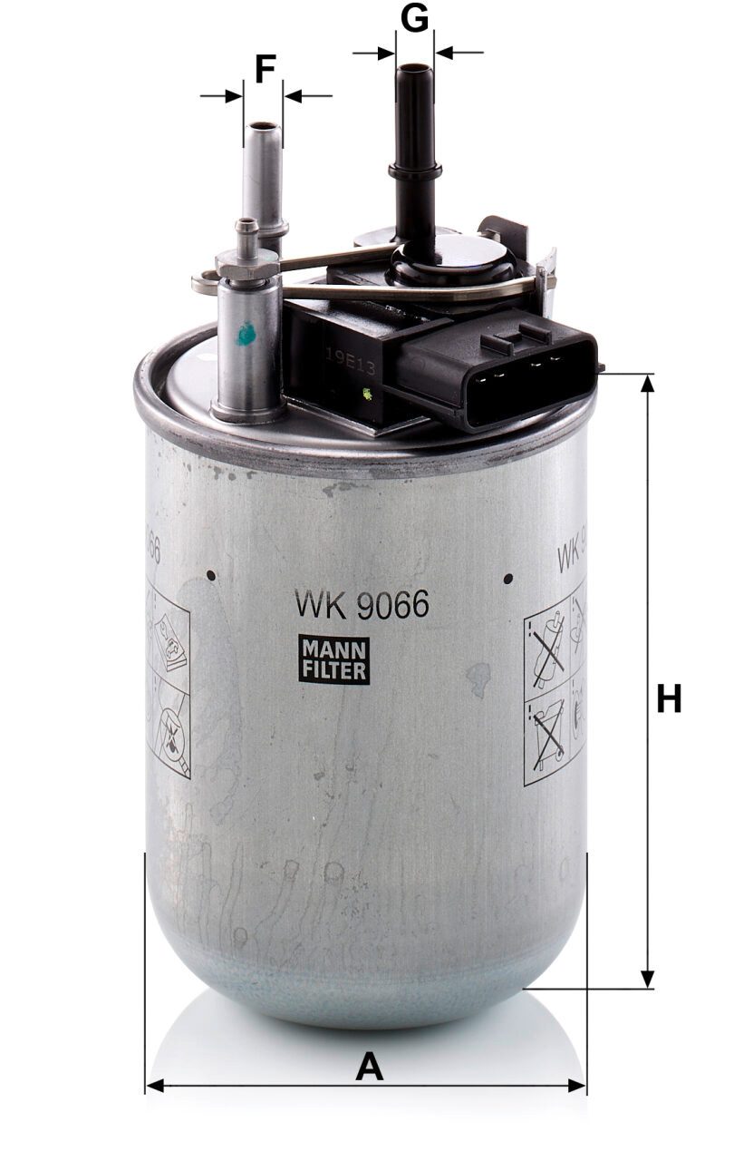 Mann WK 9066 Fuel Filter WK9066