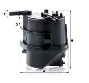 Mann WK 939 Fuel Filter WK939