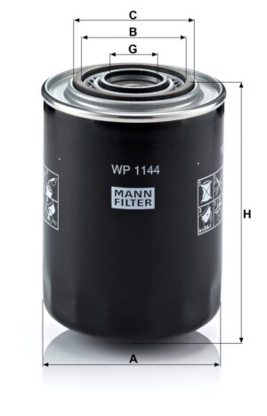 Mann WP 1144 Oil Filter WP1144