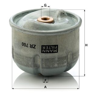 Mann ZR 700 X Oil Filter ZR700X