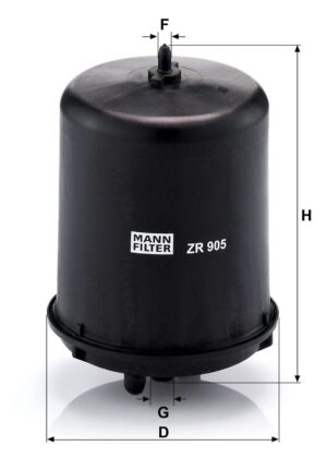 Mann ZR 905 Z Oil Filter ZR905Z