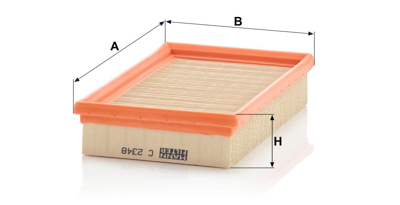 Mann C 2348 Air Filter C2348
