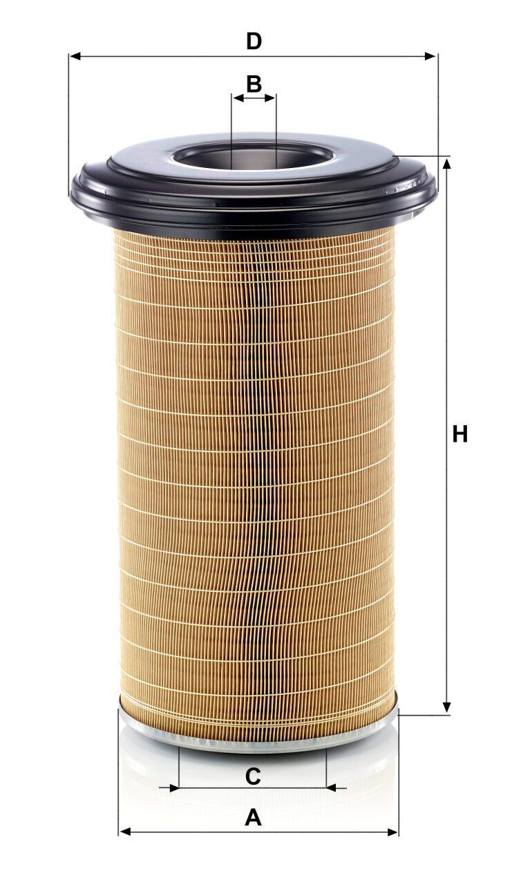 Mann C 24 650/7 Air Filter C246507