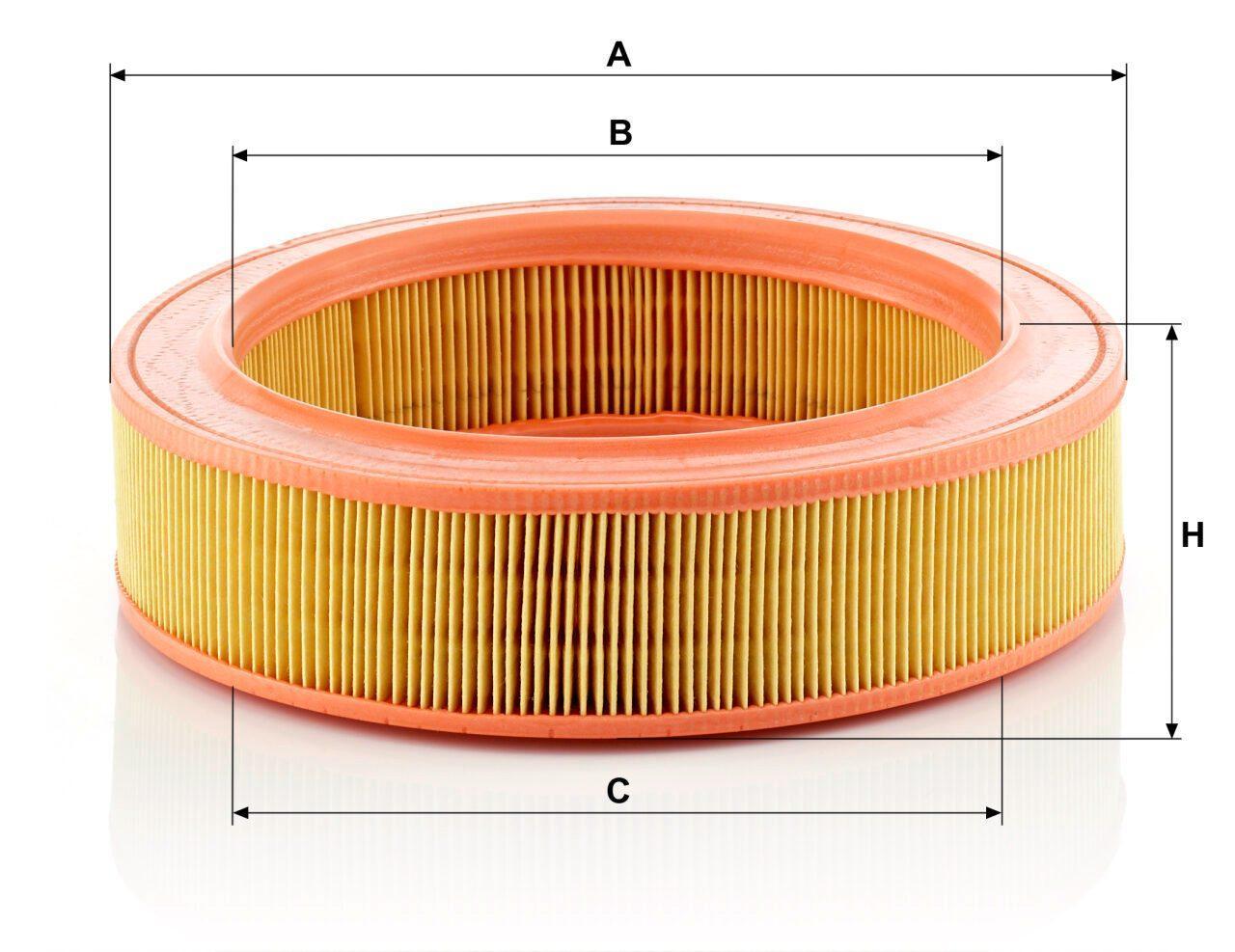 Mann C 2555/2 Air Filter C25552