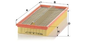 Mann C 38 163/1 Air Filter C381631