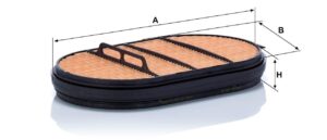 Mann CF 3240 Air Filter CF3240