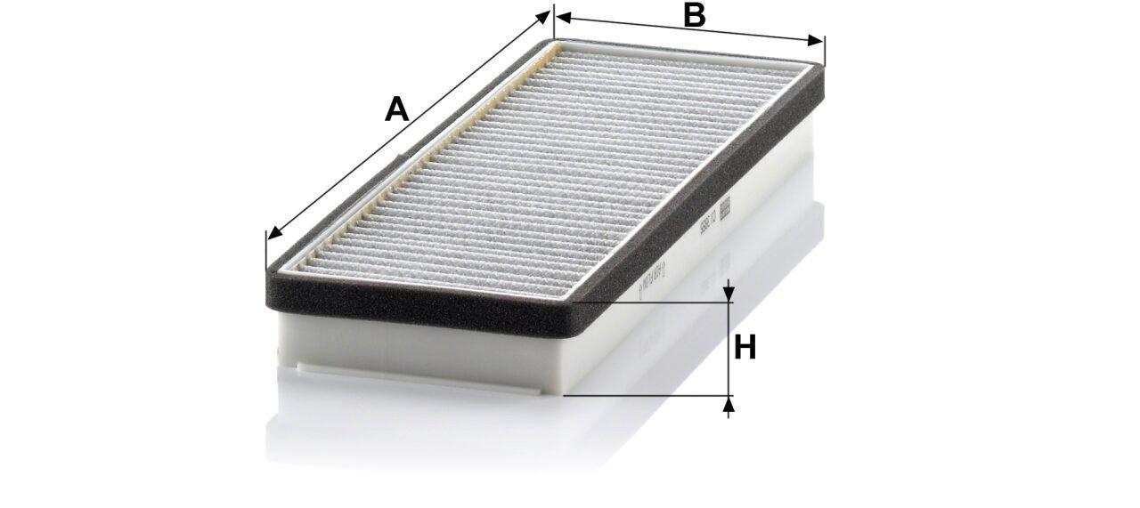 Mann CU 3855 Air Filter CU3855