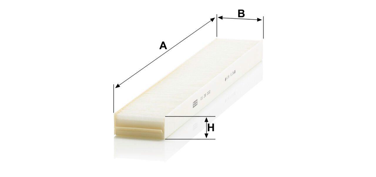 Mann CU 39 002 Air Filter CU39002