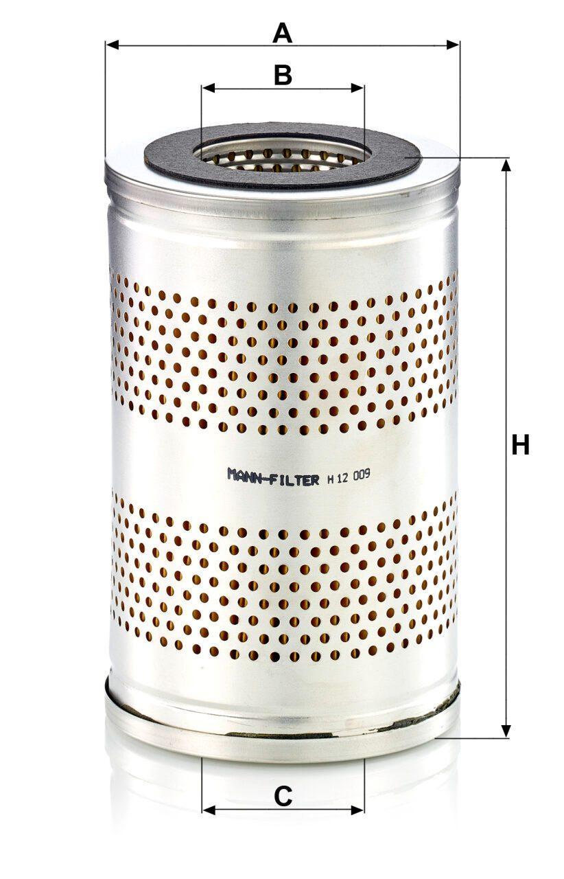 Mann H 12 009 x Hydraulic Filter H12009x