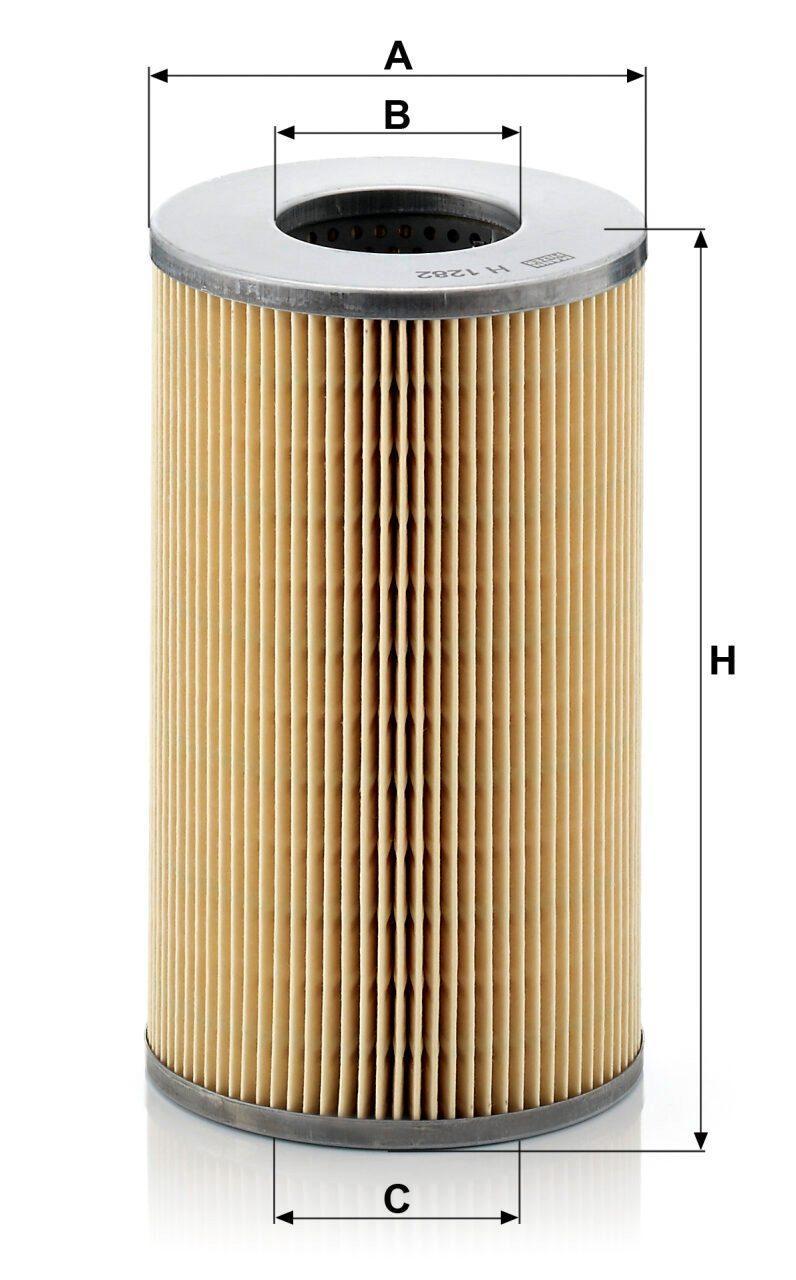 Mann H 1282 x Oil Filter H1282x