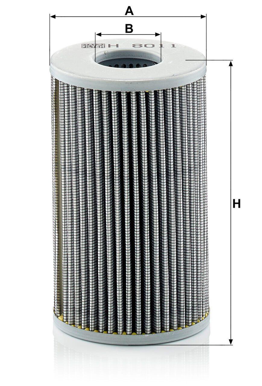 Mann H 8011 Hydraulic Filter H8011