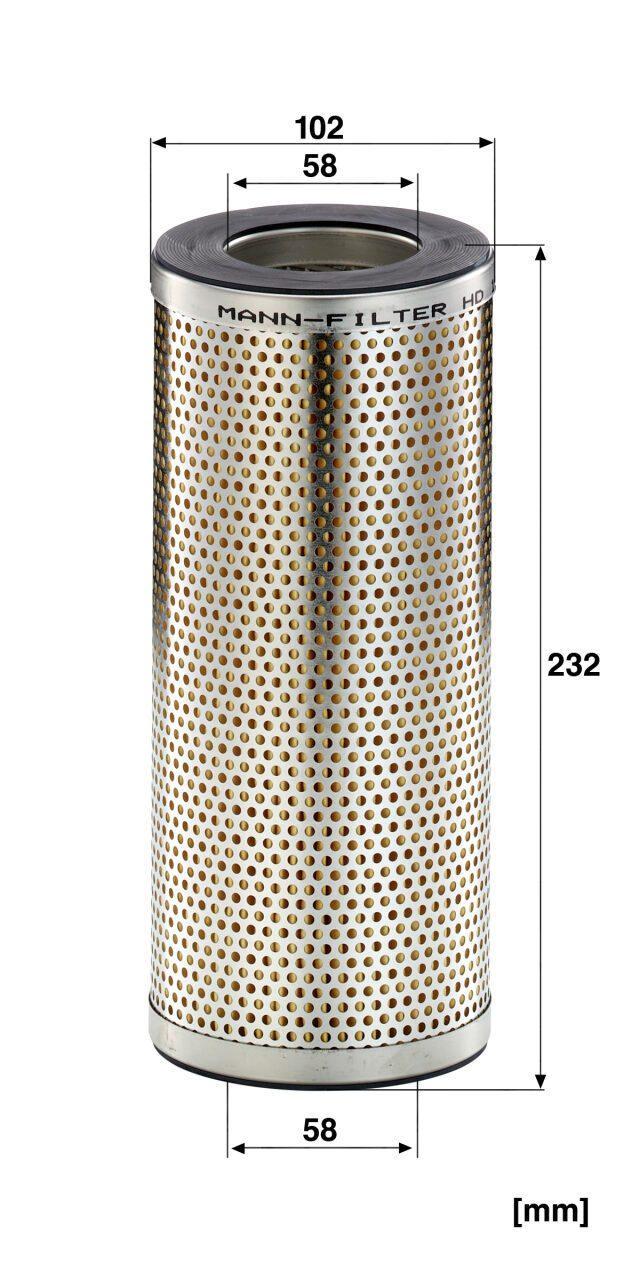 Mann HD 1057 Hydraulic Filter HD1057
