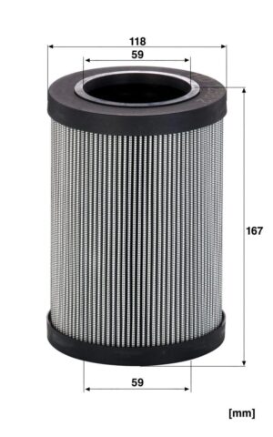 Mann HD 1258/2 Hydraulic Filter HD12582