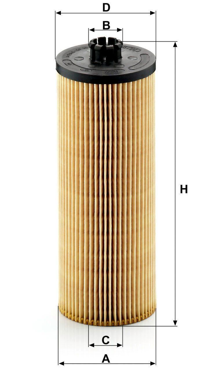 Mann HU 947/2 x Oil Filter HU9472x