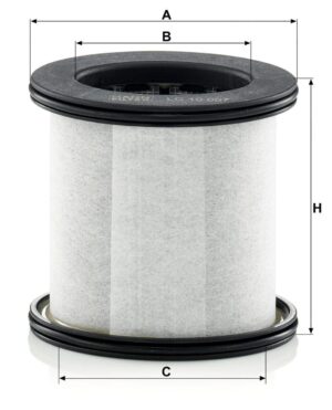 Mann LC 10 007 x Air Filter LC10007x